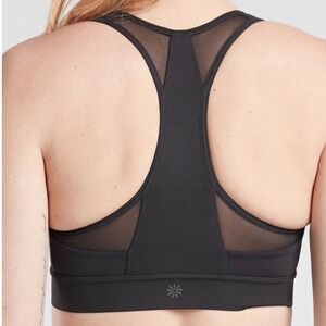 Athleta Hustle Bra in Supersonic 
Black Like New! 34D/DD